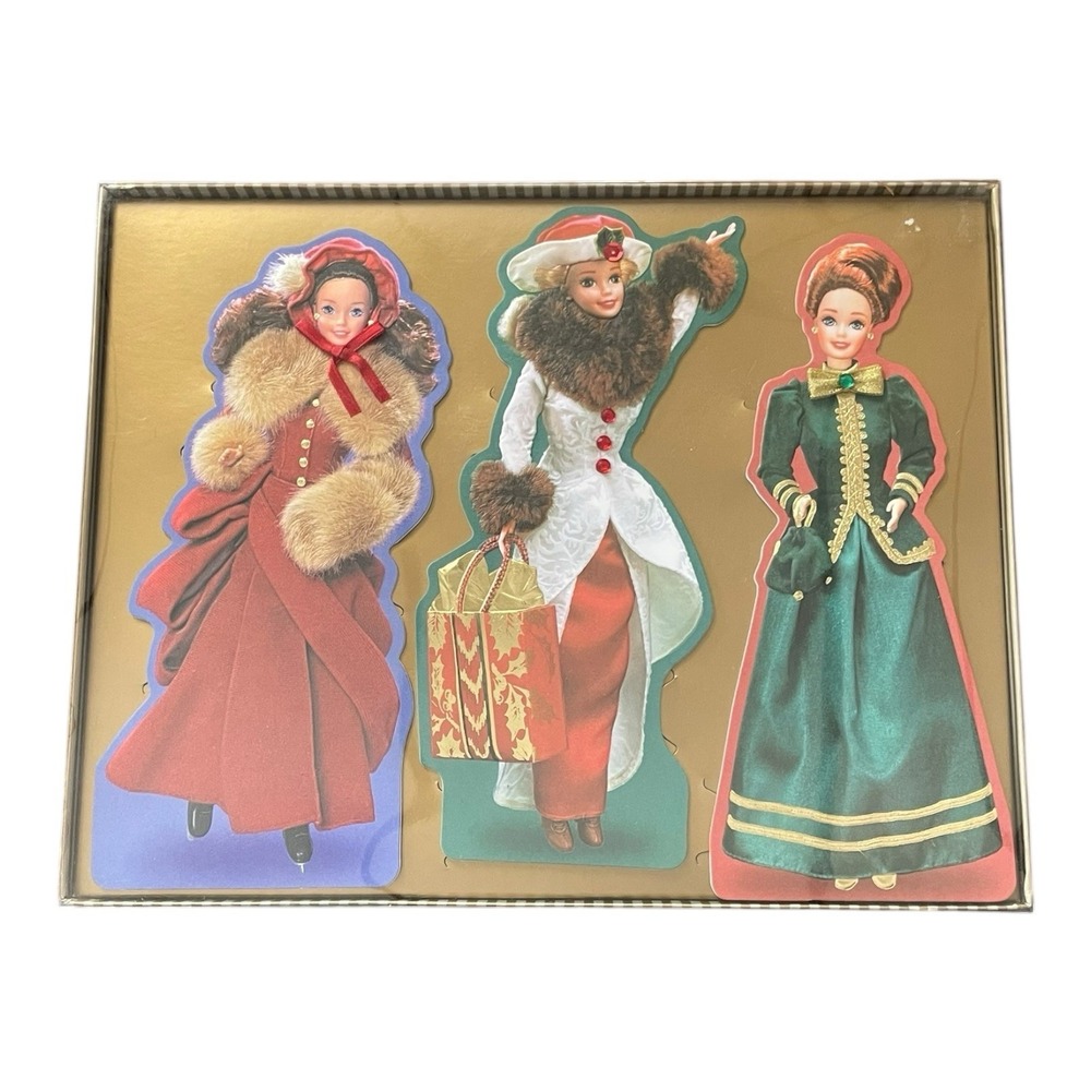 Barbie 1994-1996 Hallmark‎ Holiday Cards